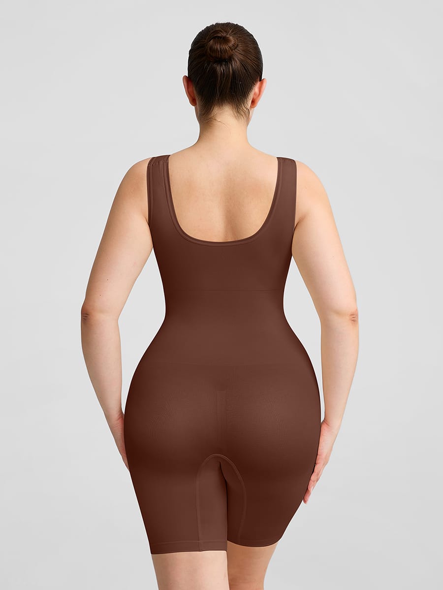 Eco-friendly Seamless Outerwear Jumpsuit Shapewear - FirmaActive