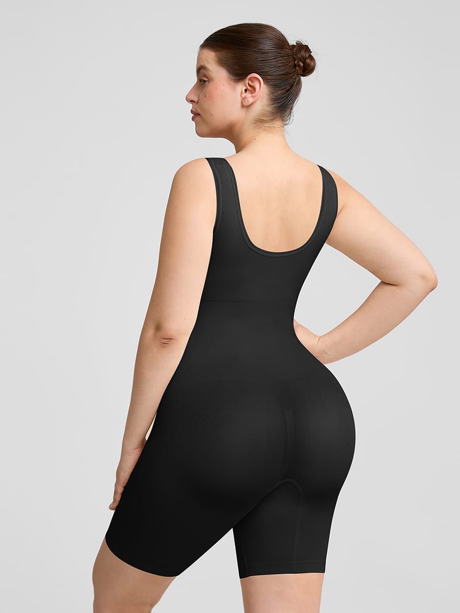 Eco-friendly Seamless Outerwear Jumpsuit Shapewear - FirmaActive