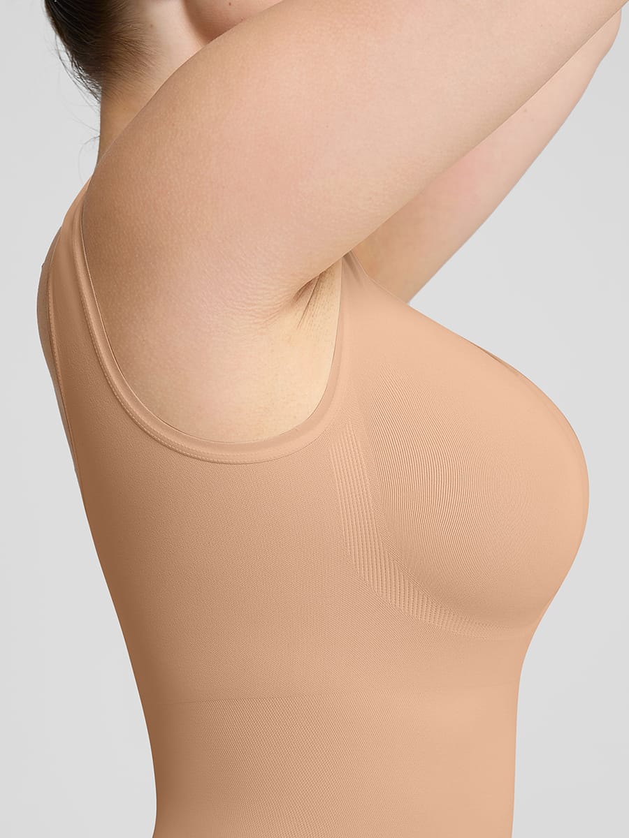 Eco-friendly Seamless Outerwear Jumpsuit Shapewear - FirmaActive