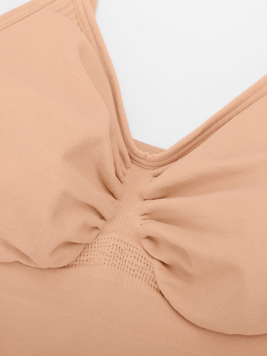Seamless Chest Support Waist Control Shapewear Bodysuit - FirmaSculpt