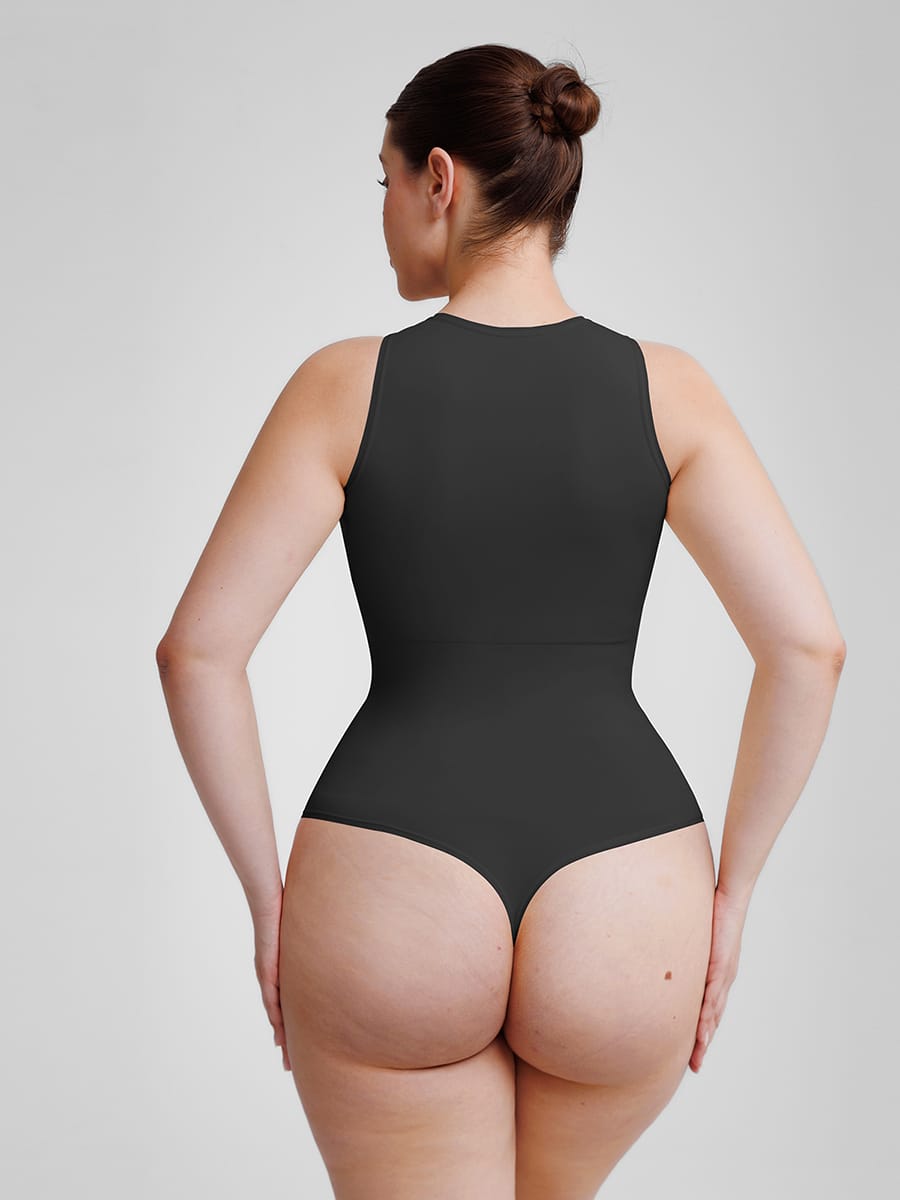 Eco-Friendly Seamless Shaping Bodysuit with Tummy Control - FirmaSmooth
