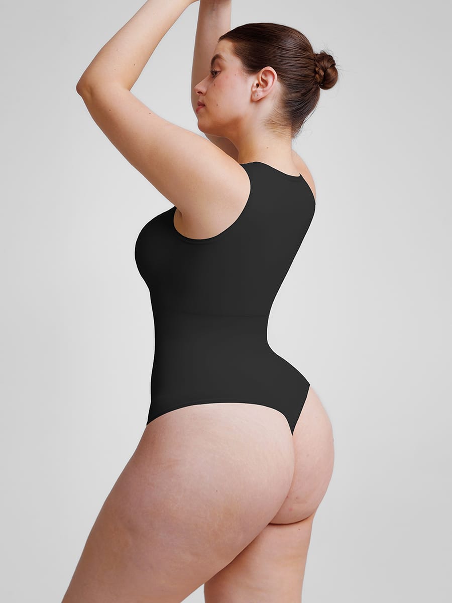 Eco-Friendly Seamless Shaping Bodysuit with Tummy Control - FirmaSmooth