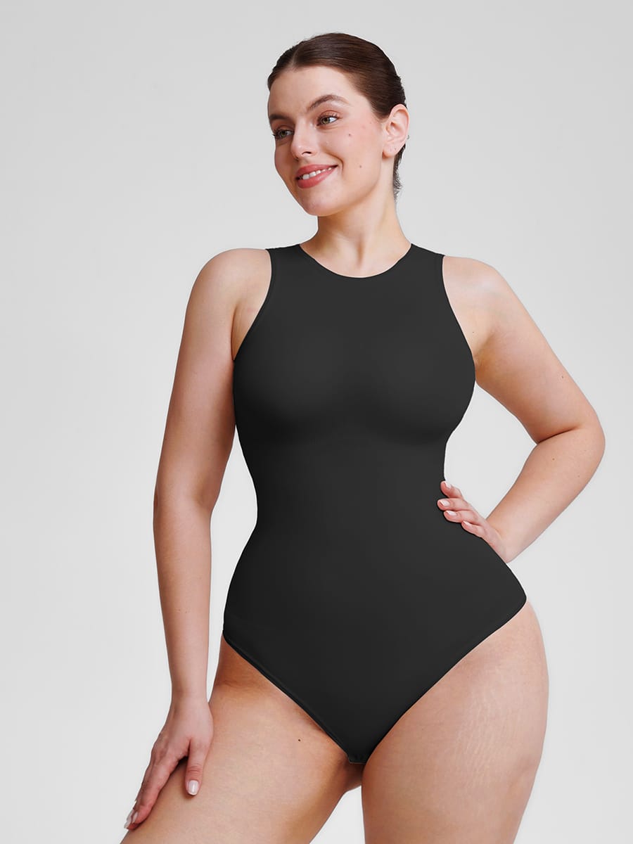 Eco-Friendly Seamless Shaping Bodysuit with Tummy Control - FirmaSmooth