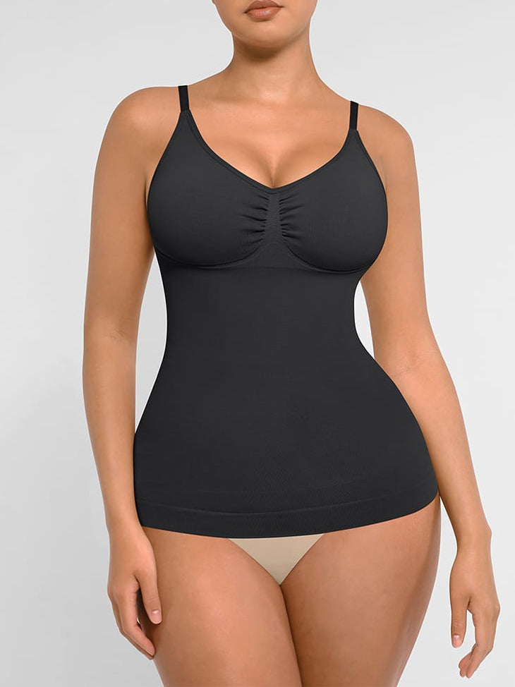 Seamless Bust Support Waist and Abdomen Control Shape Tank Top - FirmaHold