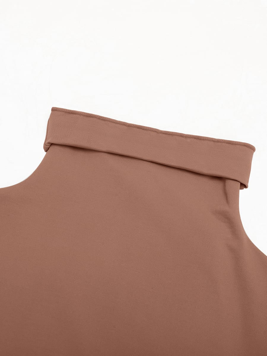 Butter Soft Seamless Snap Crotch Bodysuit Second Skin Stretch Shapewear - FirmaSoft