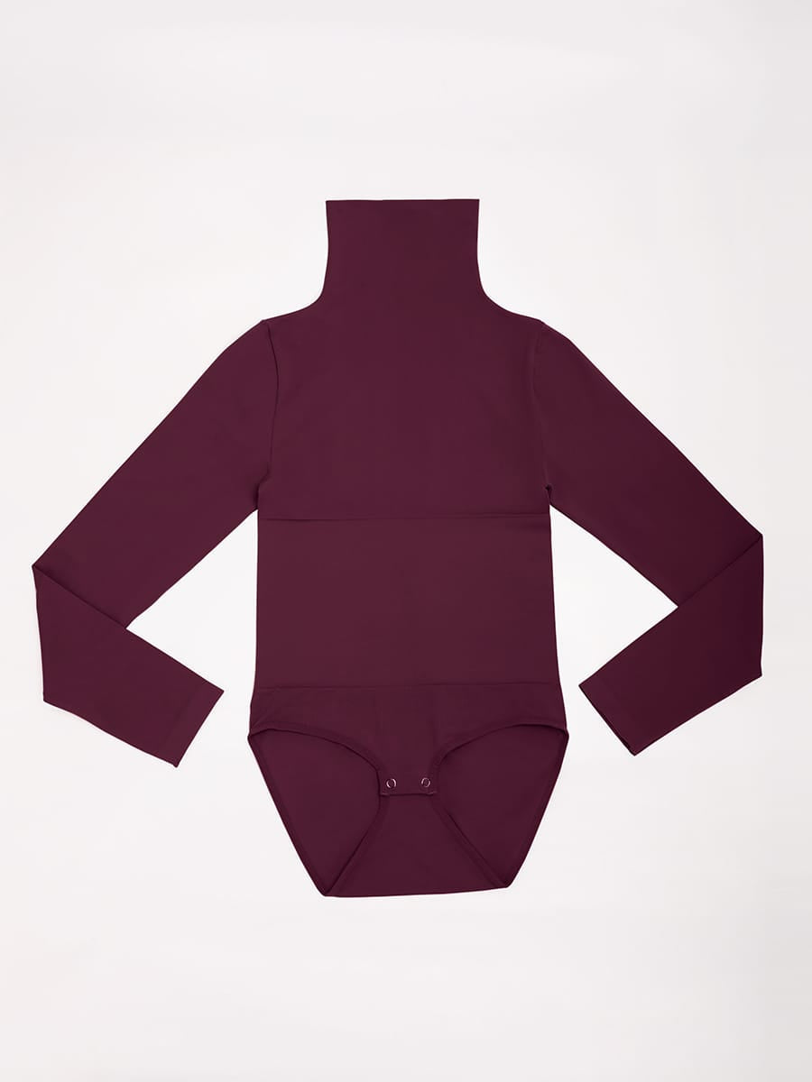 Butter Soft Seamless Snap Crotch Bodysuit Second Skin Stretch Shapewear - FirmaSoft