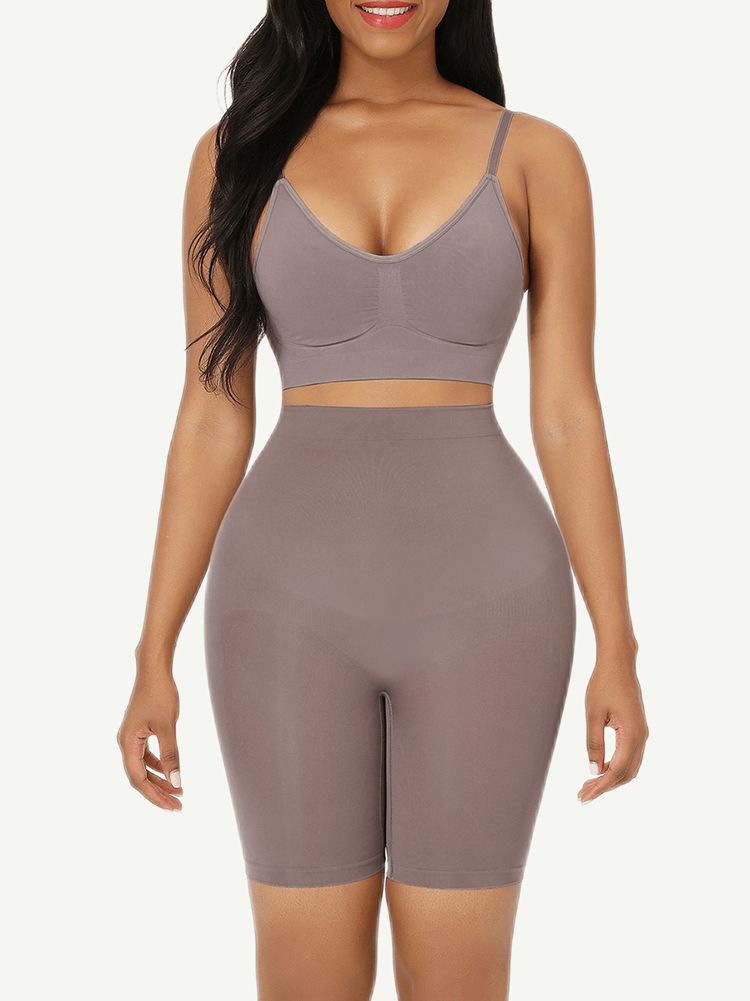 Seamless High Waist Butt Lifter Shapewear Shorts Slimmer - FirmaSculpt