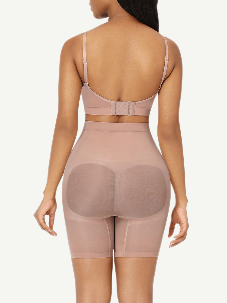 Seamless High Waist Butt Lifter Shapewear Shorts Slimmer - FirmaSculpt