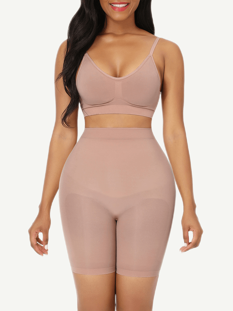 Seamless High Waist Butt Lifter Shapewear Shorts Slimmer - FirmaSculpt