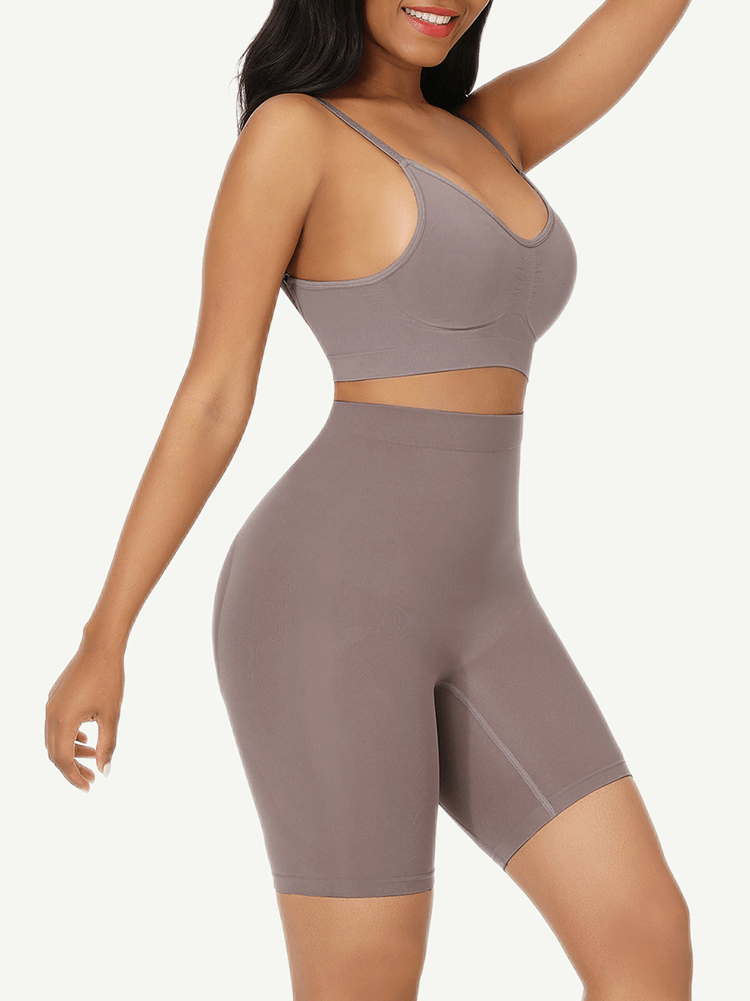 Seamless High Waist Butt Lifter Shapewear Shorts Slimmer - FirmaSculpt