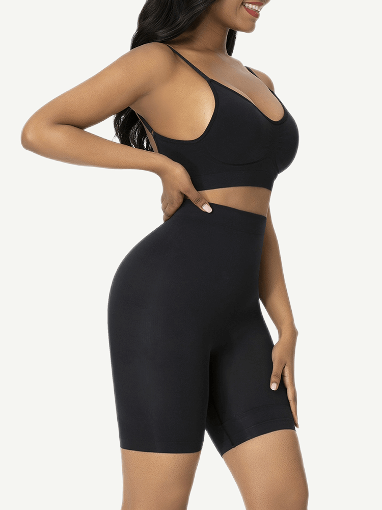 Seamless High Waist Butt Lifter Shapewear Shorts Slimmer - FirmaSculpt