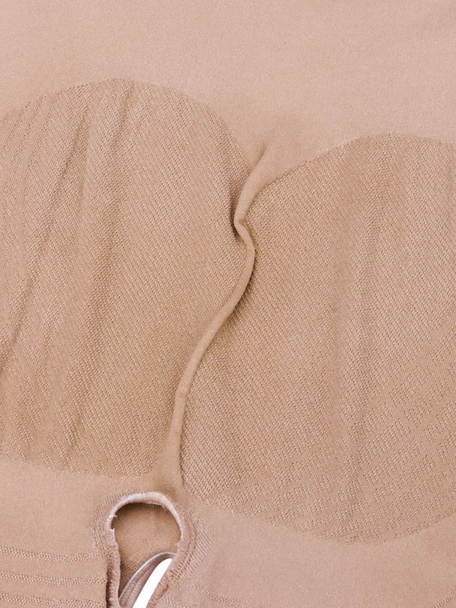 High Waisted Black Seamless Shapewear with Bra Clips for Firm Support - FirmaHold