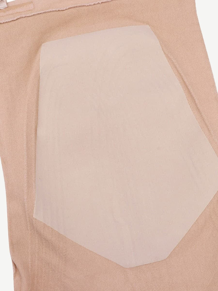 High Waisted Black Seamless Shapewear with Bra Clips for Firm Support - FirmaHold