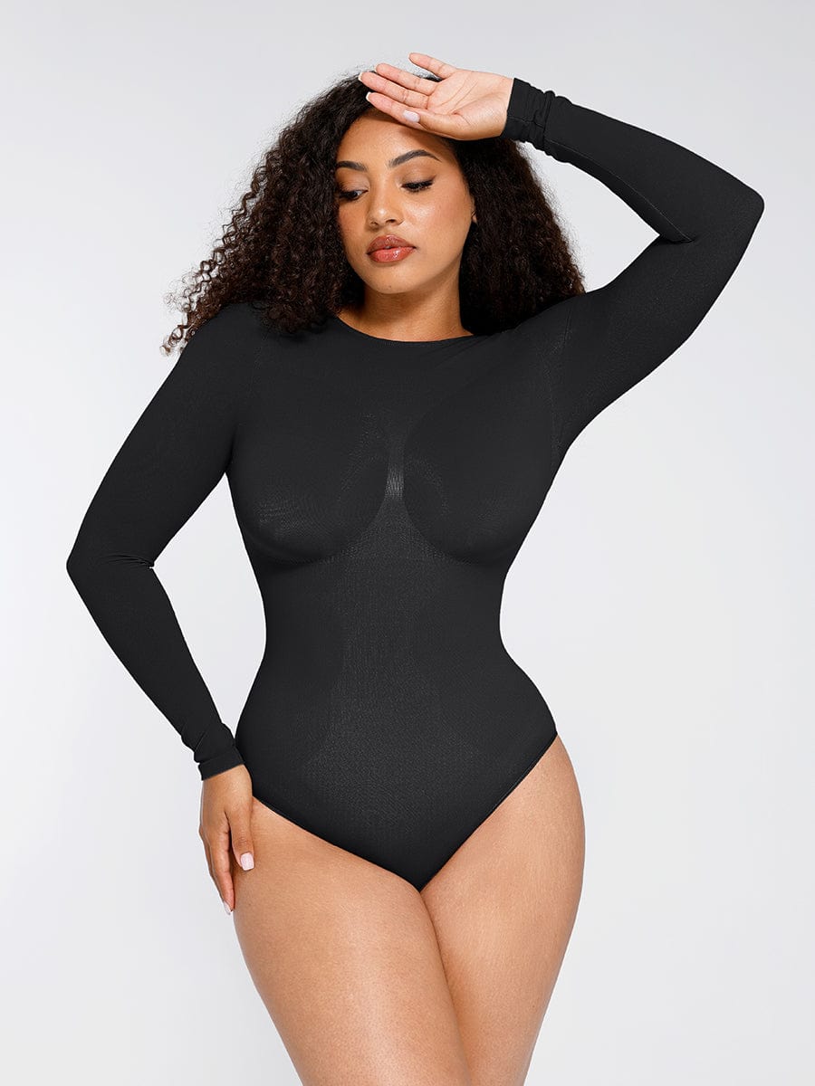 Seamless Bust Support Waist Cinching Tummy Control Bodysuit - FirmaSculpt