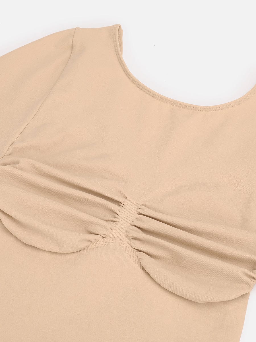 Seamless Bust Support Waist Cinching Tummy Control Bodysuit - FirmaSculpt