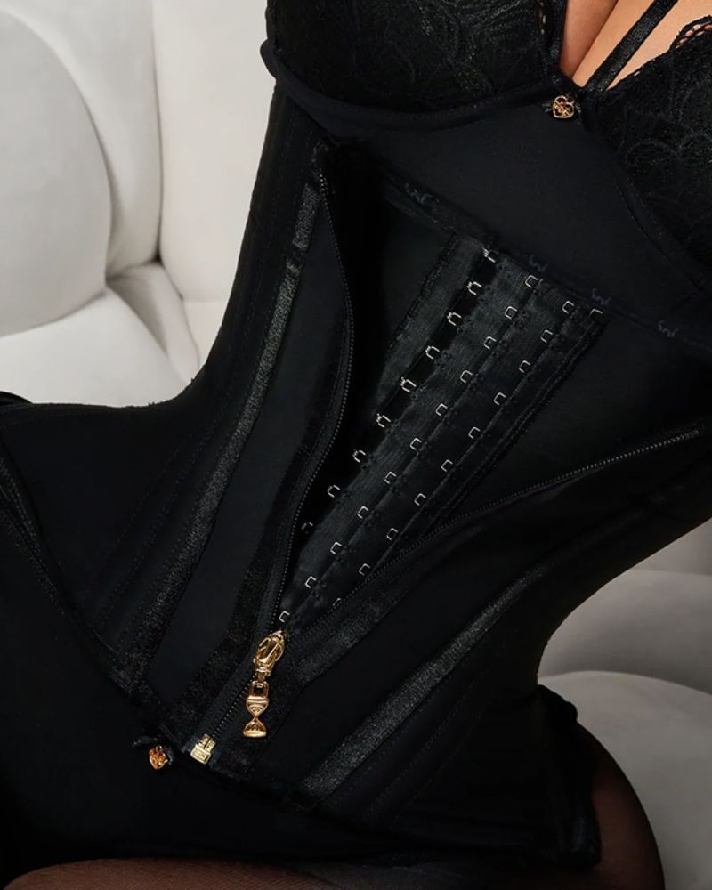 Adjustable Waist Trainer with Hooks - FirmaControl