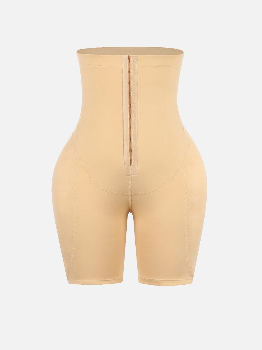 High-Waist Tummy Control Butt Lifter with Removable Hip Pads - FirmaSculpt
