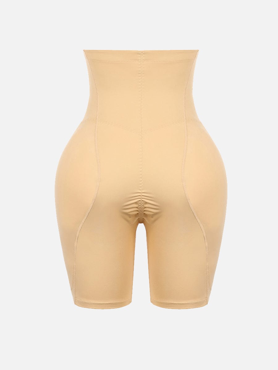 High-Waist Tummy Control Butt Lifter with Removable Hip Pads - FirmaSculpt