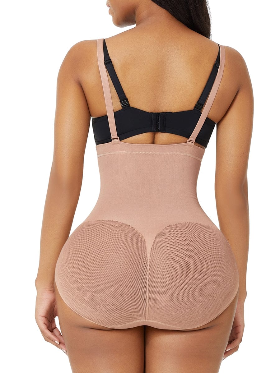 Seamless Happy Butt Bodysuit Butt Lifter with Mid Support - FirmaLift