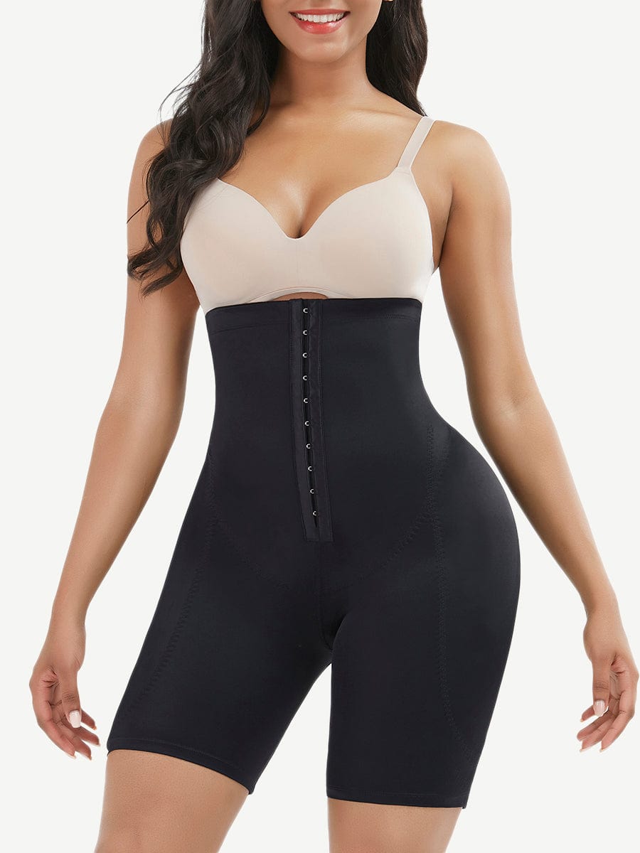 High-Waist Tummy Control Butt Lifter with Removable Hip Pads - FirmaSculpt