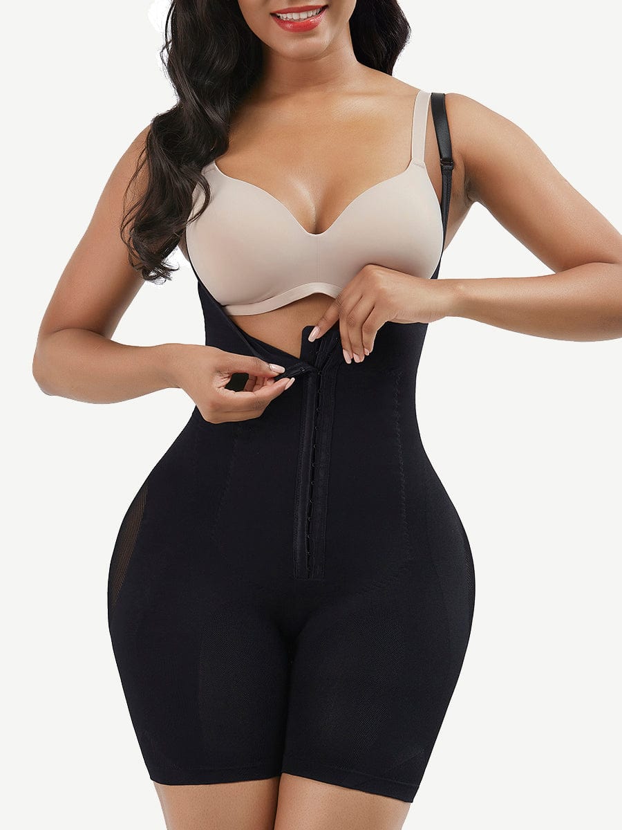 High Waist Full Body Shaper Mesh High-Compression - FirmaSculpt
