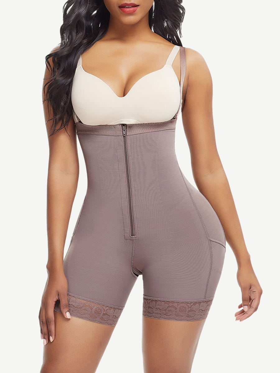 Plus Size Post-Surgical Buttock Lifter with Detachable Straps - FirmaActive