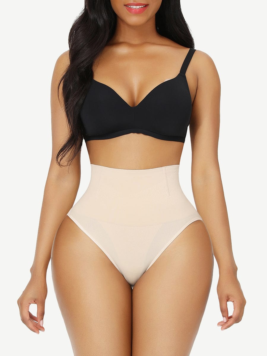 Seamless High Waist Tummy Control Panties for Instant Smooth Silhouette - FirmaSmooth