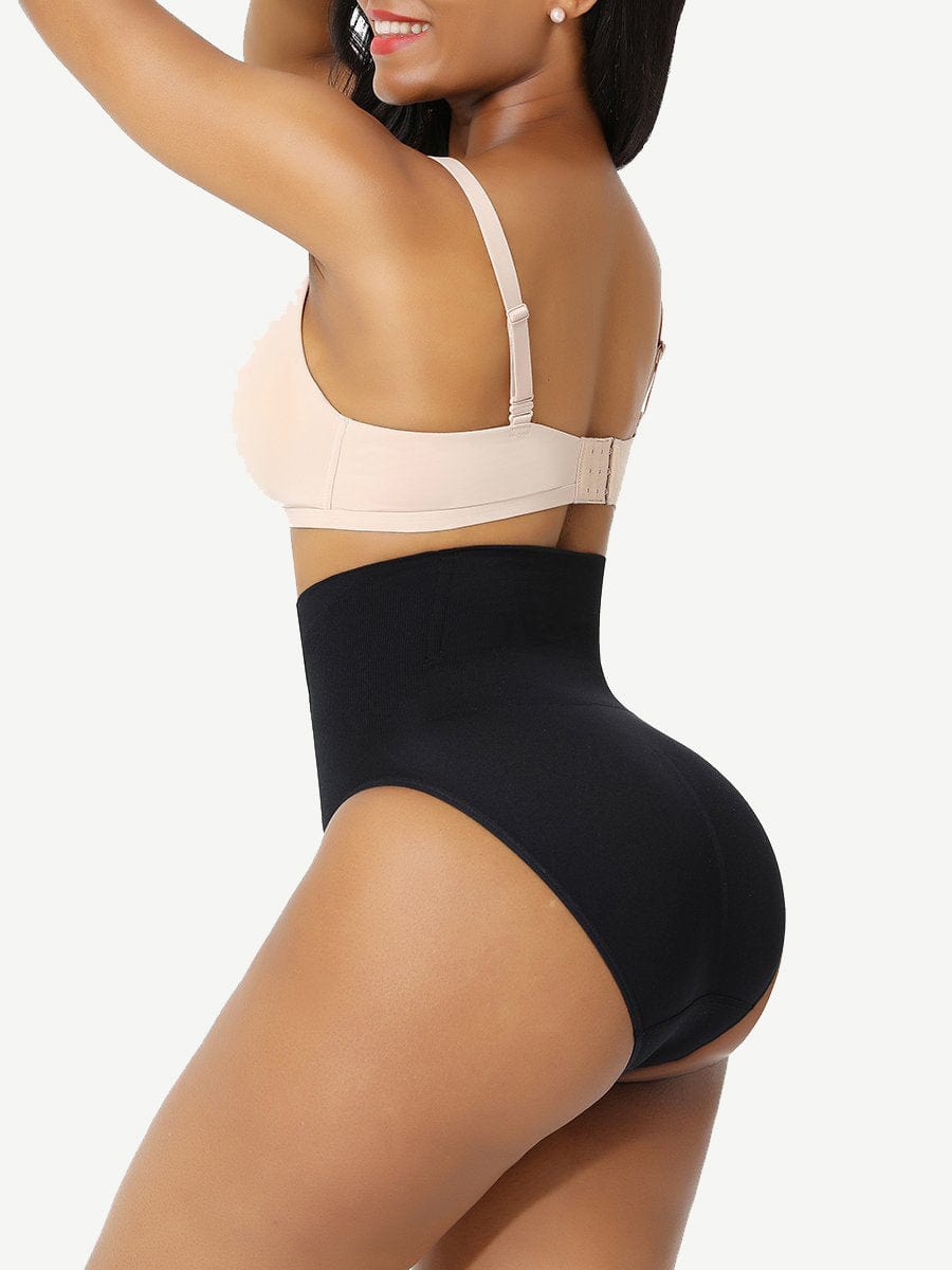 Seamless High Waist Tummy Control Panties for Instant Smooth Silhouette - FirmaSmooth