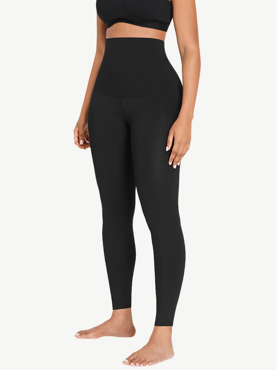 High-Waist Tummy Control Butt-Lifting Sauna Leggings - FirmaControl
