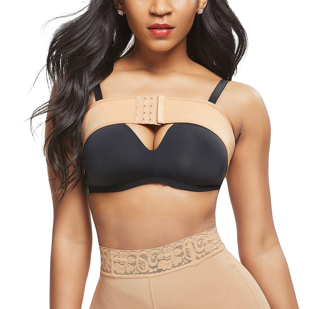 Post-surgical Mastectomy Bra with Adjustable Hooks and Compression - FirmaActive