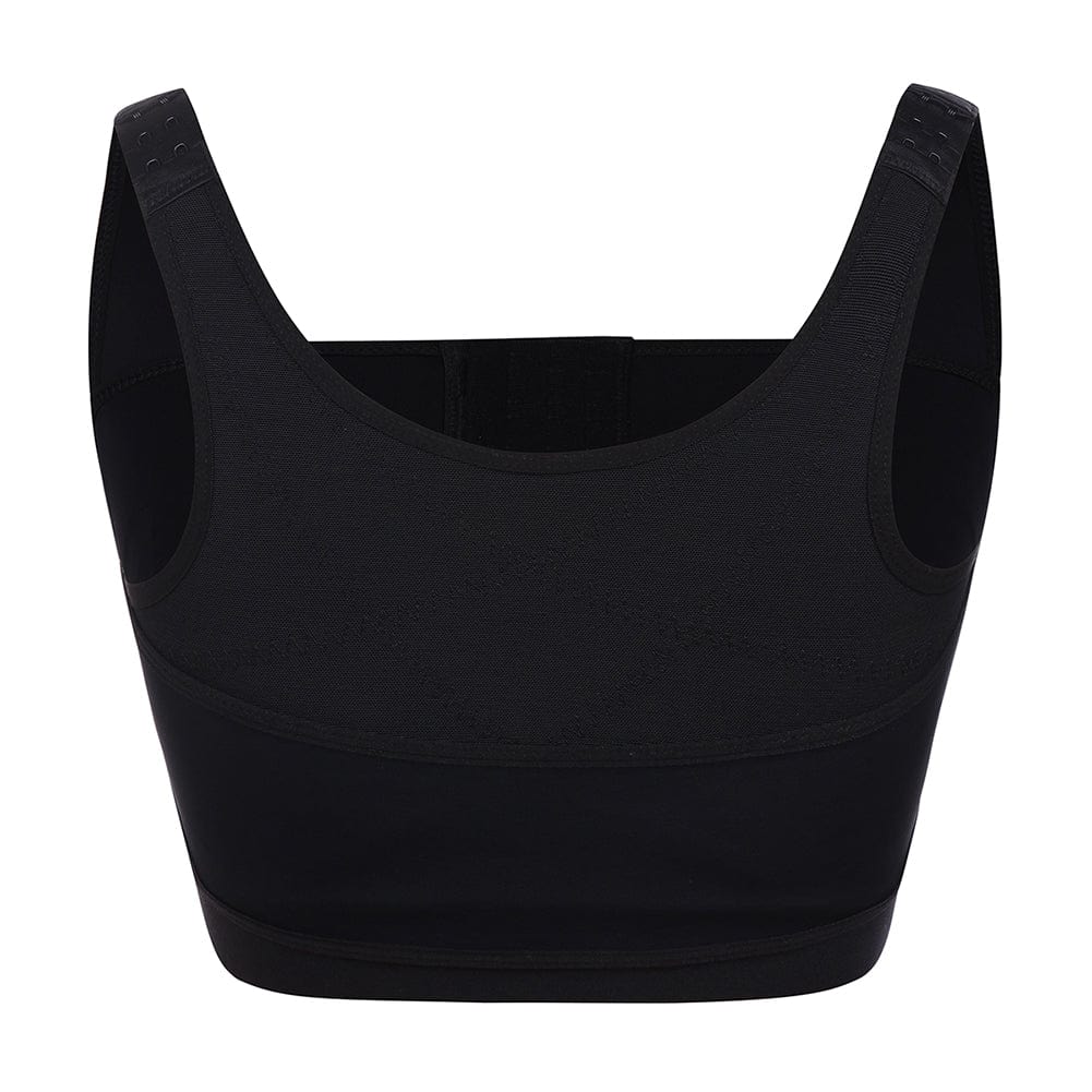 Post-surgical Mastectomy Bra with Adjustable Hooks and Compression - FirmaActive