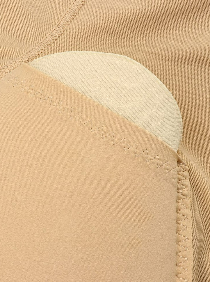 High-Waist Tummy Control Butt Lifter with Removable Hip Pads - FirmaSculpt