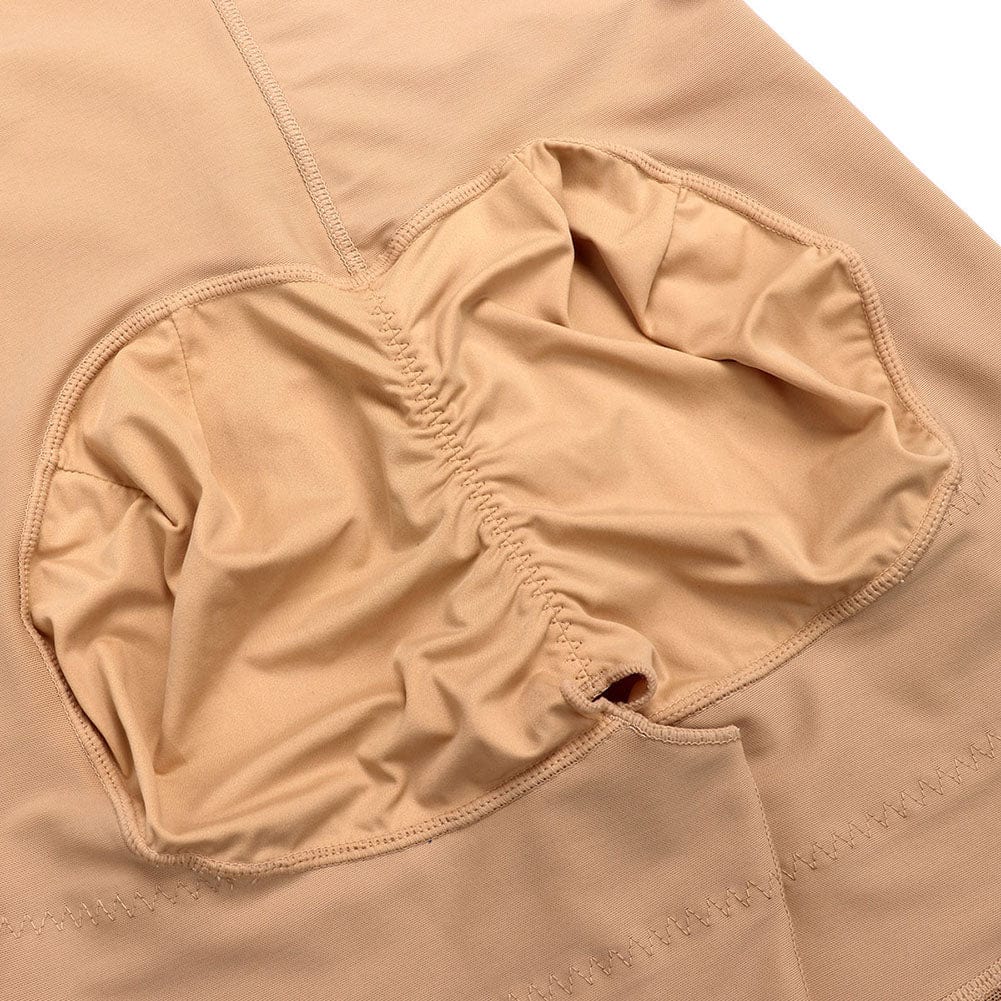 Post Surgery Compression Tummy Control Full Body Shaper With Hook-and-Eye Zipper Closure - FirmaHold