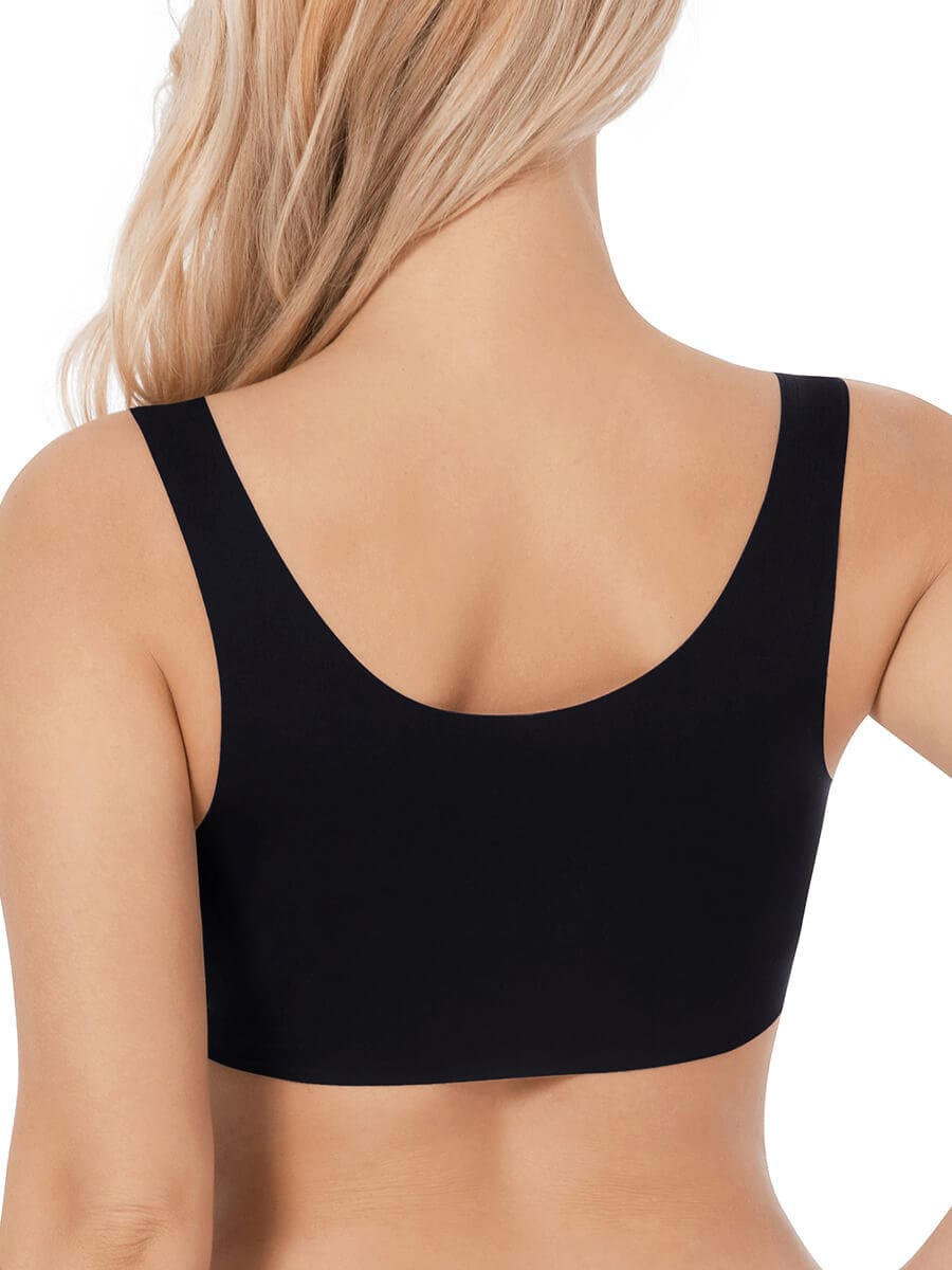 Non-Marking Comfort Wireless Bra with Drop Glue Design for Bust Support - FirmaLift