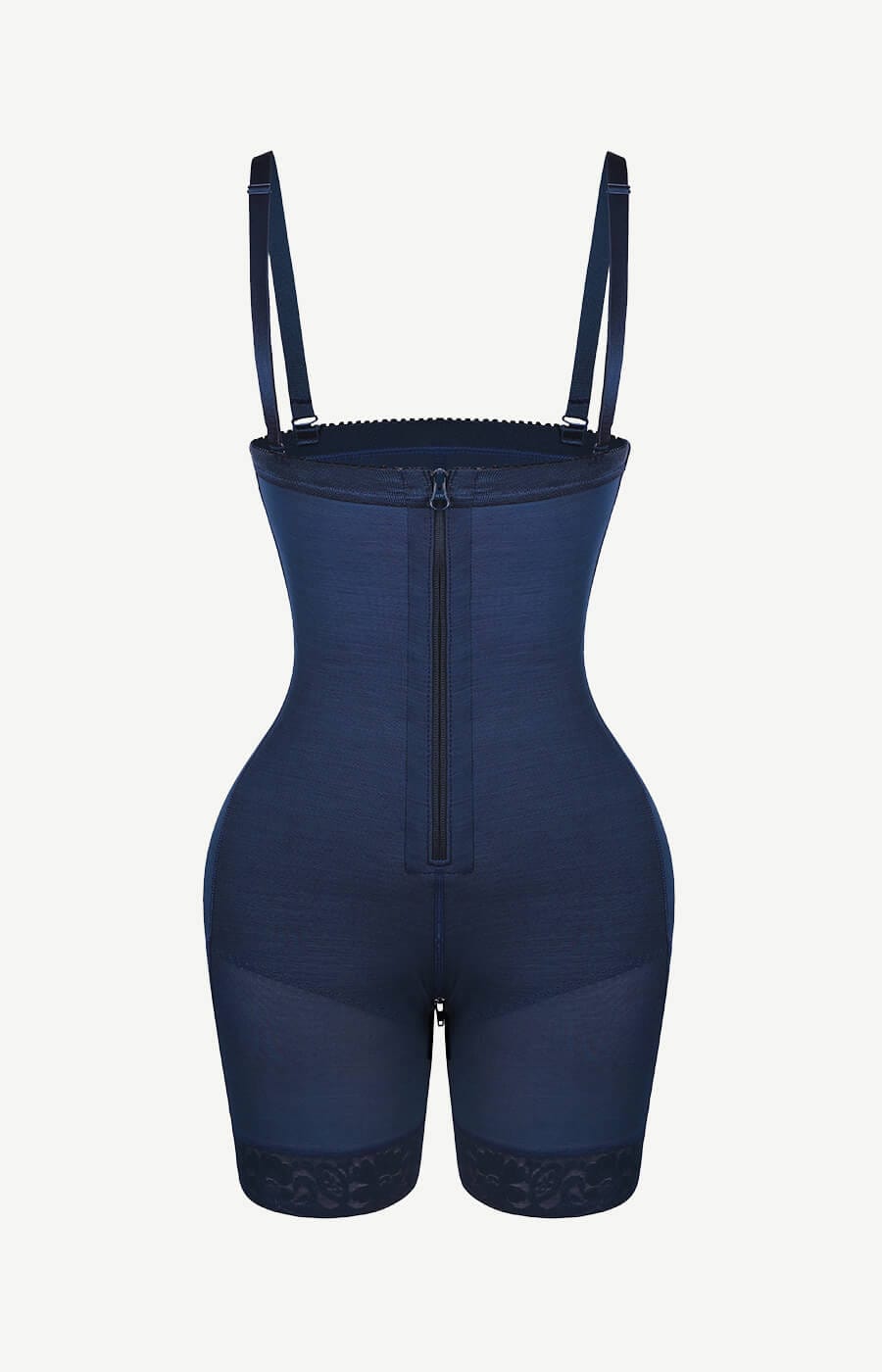 Detachable Straps Full Body Zipper Shapewear with Abdominal Control - FirmaHold