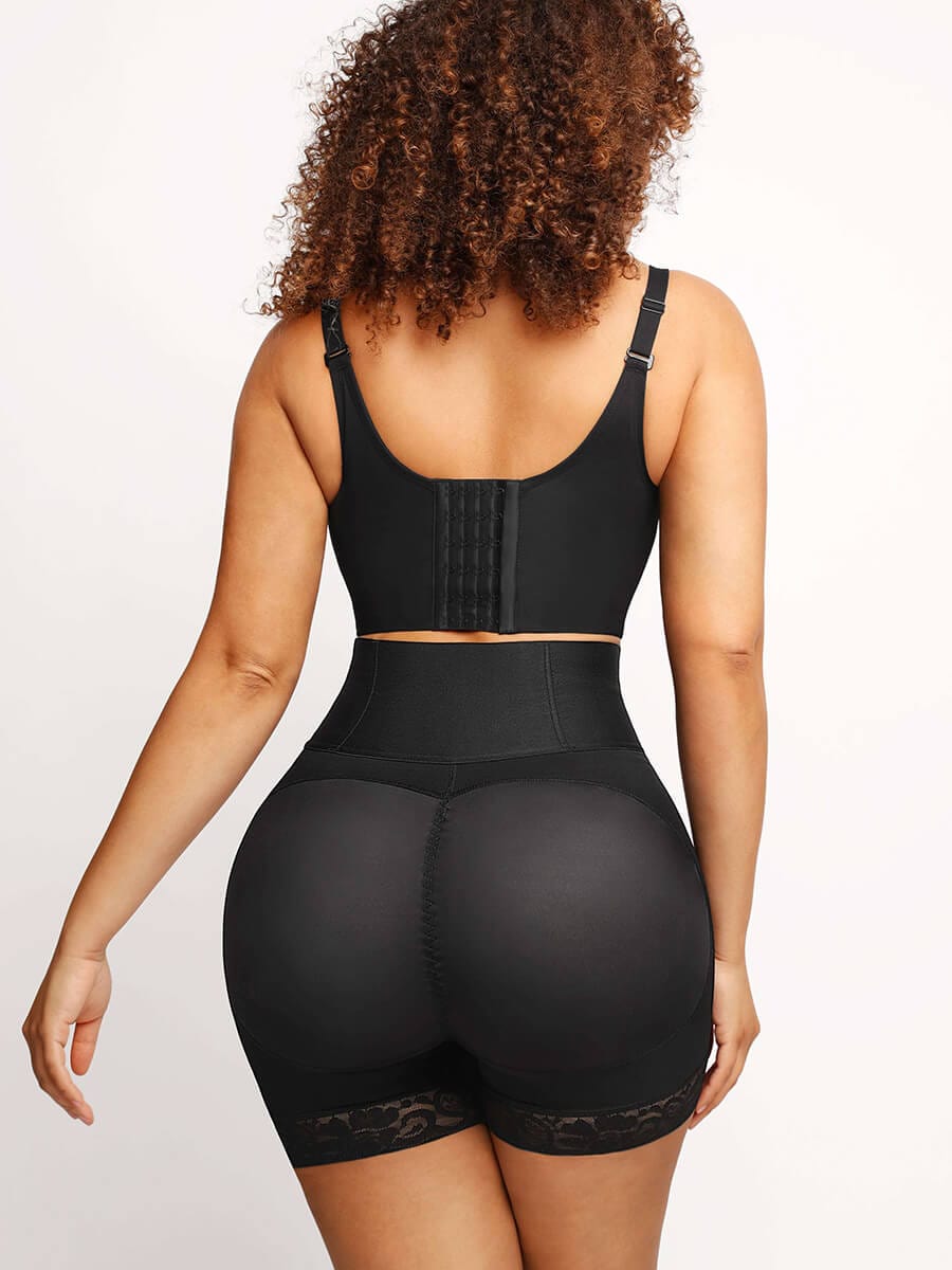 Butt Lifter Tummy Control Mid Thigh Shaper Shorts - FirmaLift
