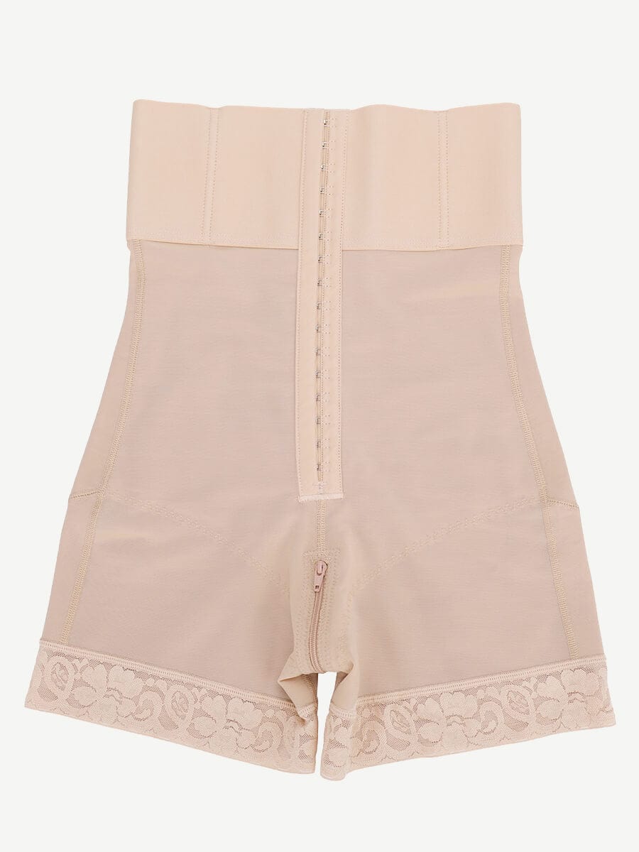 3-Bones Triple-Breasted High-Waisted Elastic Body Butt Lifter Faja - FirmaLift