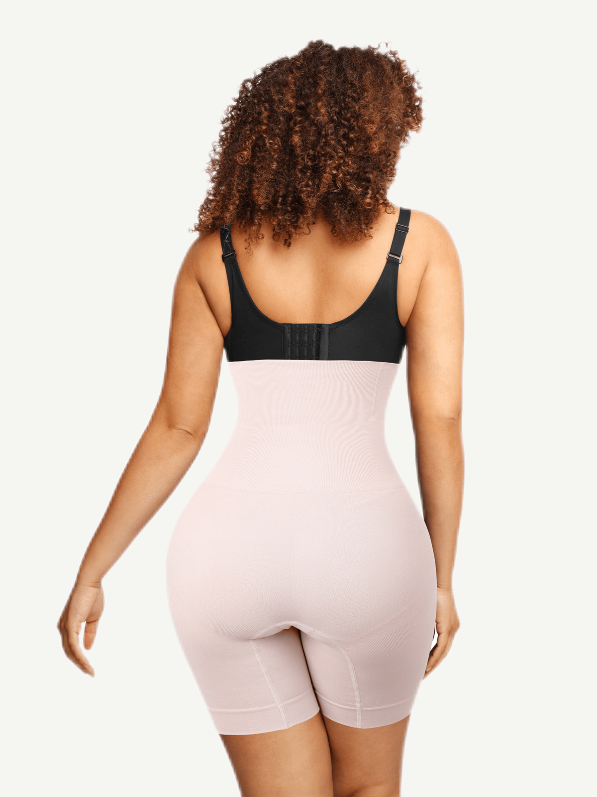 Seamless Double-Layer Tummy Panel Shapewear Shorts with Butt Lift - FirmaHold