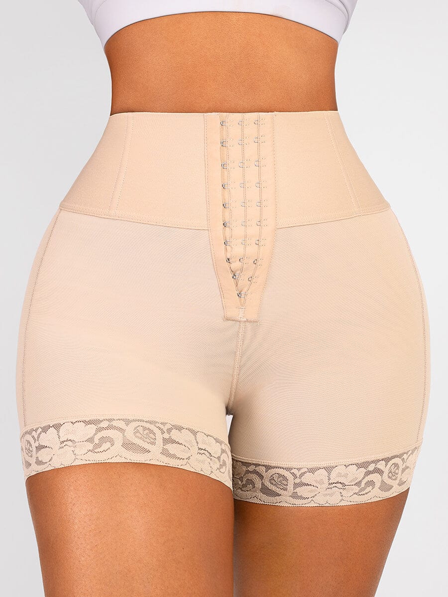 Butt Lifter Tummy Control Mid Thigh Shaper Shorts - FirmaLift
