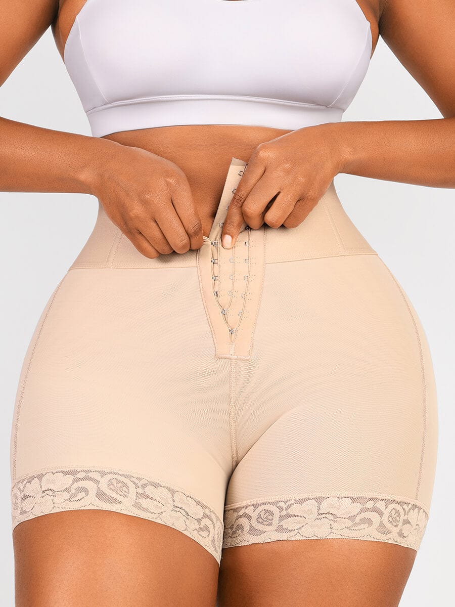 Butt Lifter Tummy Control Mid Thigh Shaper Shorts - FirmaLift