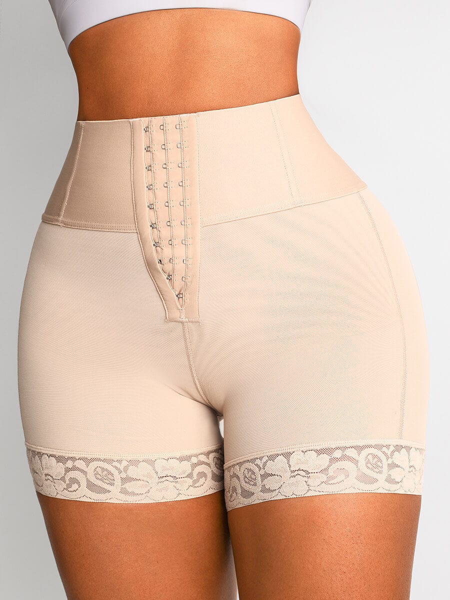Butt Lifter Tummy Control Mid Thigh Shaper Shorts - FirmaLift
