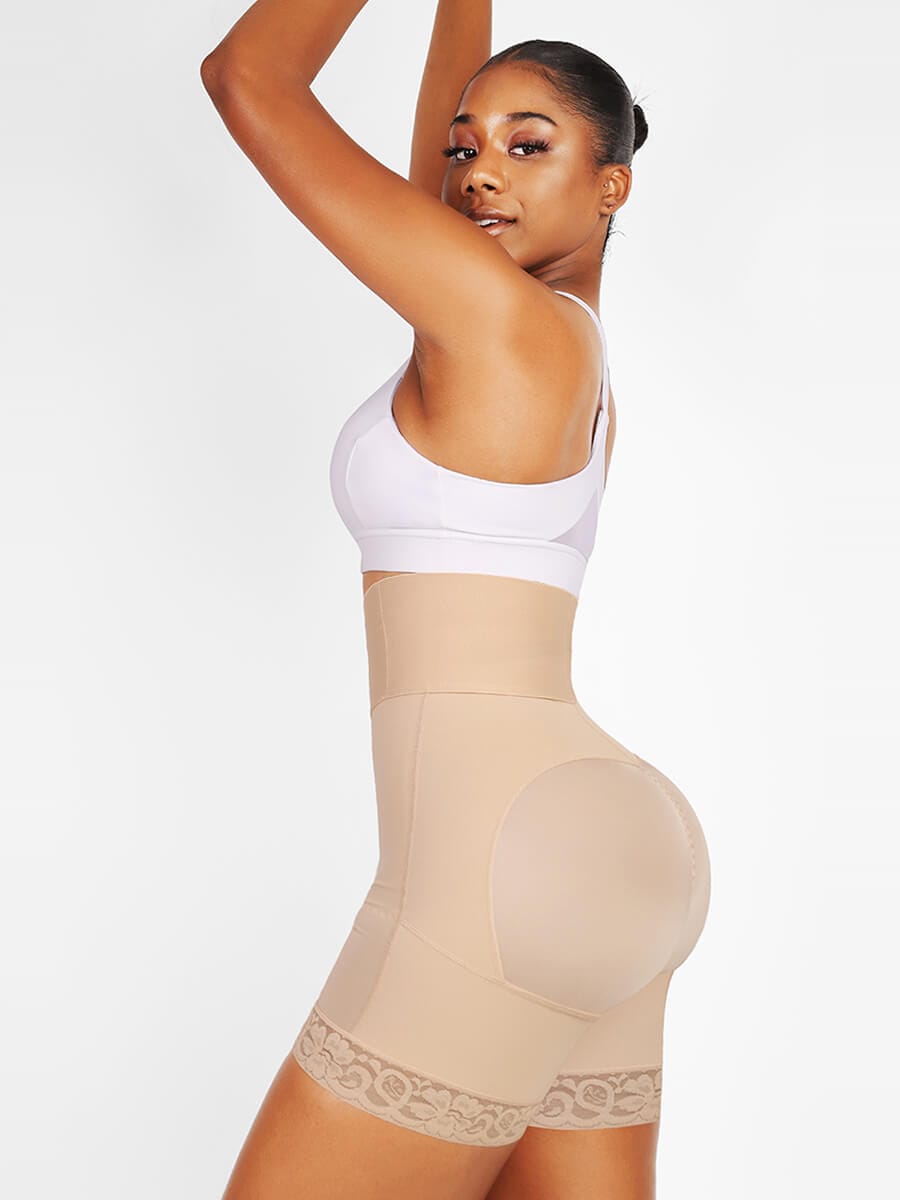 3-Bones Triple-Breasted High-Waisted Elastic Body Butt Lifter Faja - FirmaLift