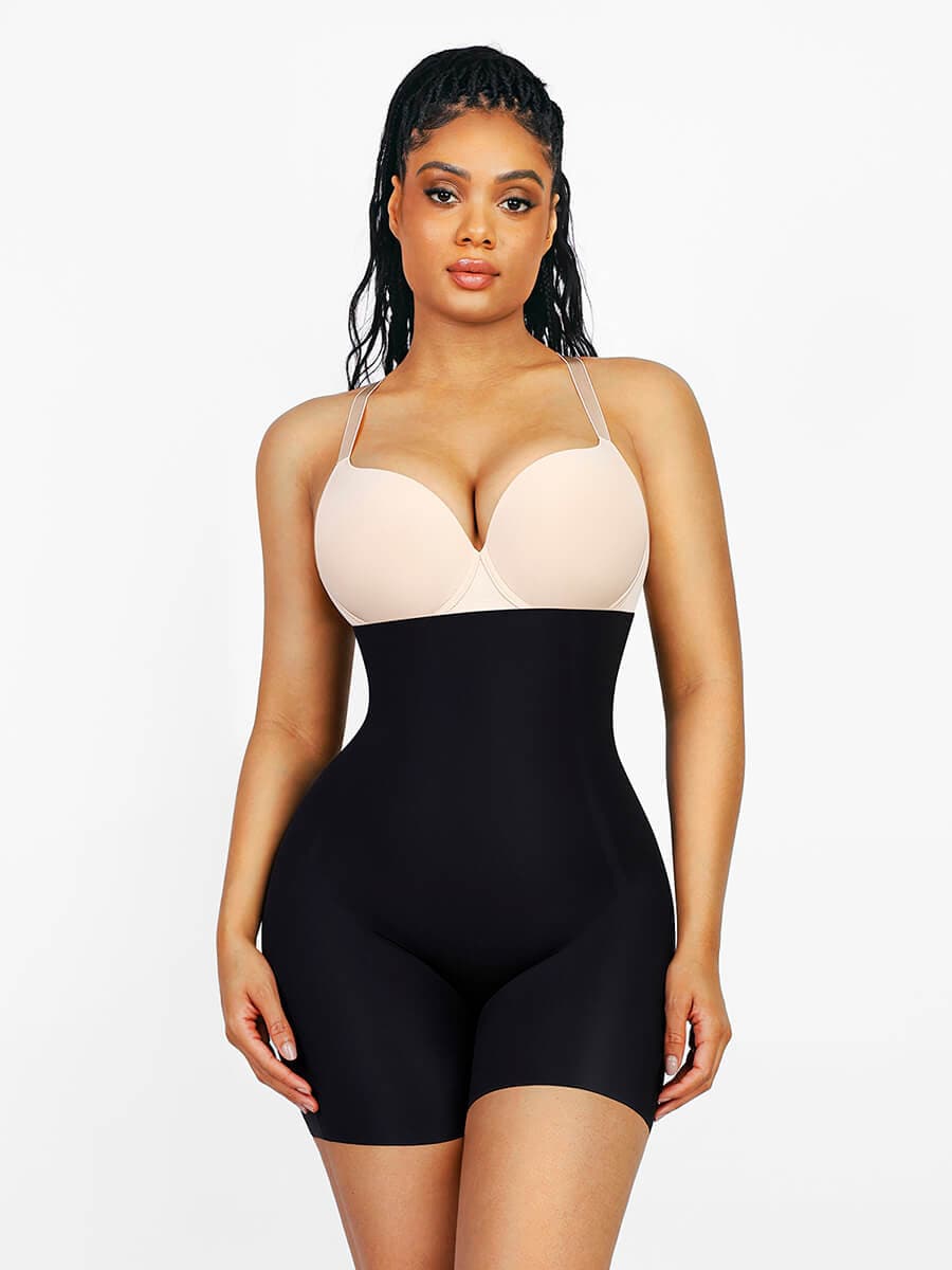 High Waist Air Slim Butt Lifter with Removable Pads - FirmaActive