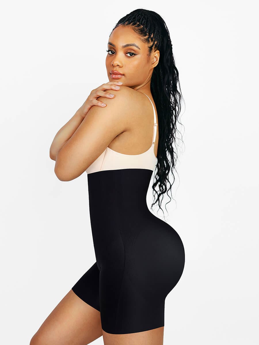 High Waist Air Slim Butt Lifter with Removable Pads - FirmaActive