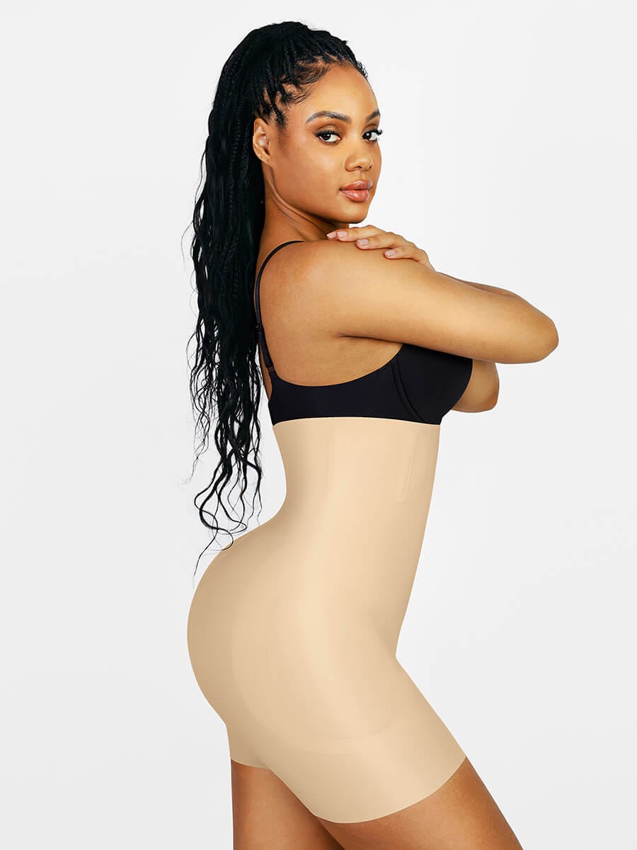 High Waisted Air Slim Butt Lifter with Removable Hip Pads - FirmaLift