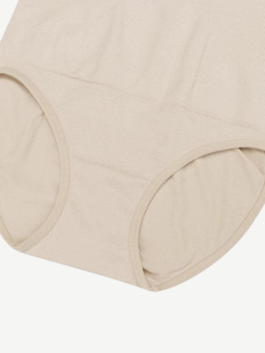 High Elasticity Large Size Tummy Control Panties with Buckle - FirmaHold