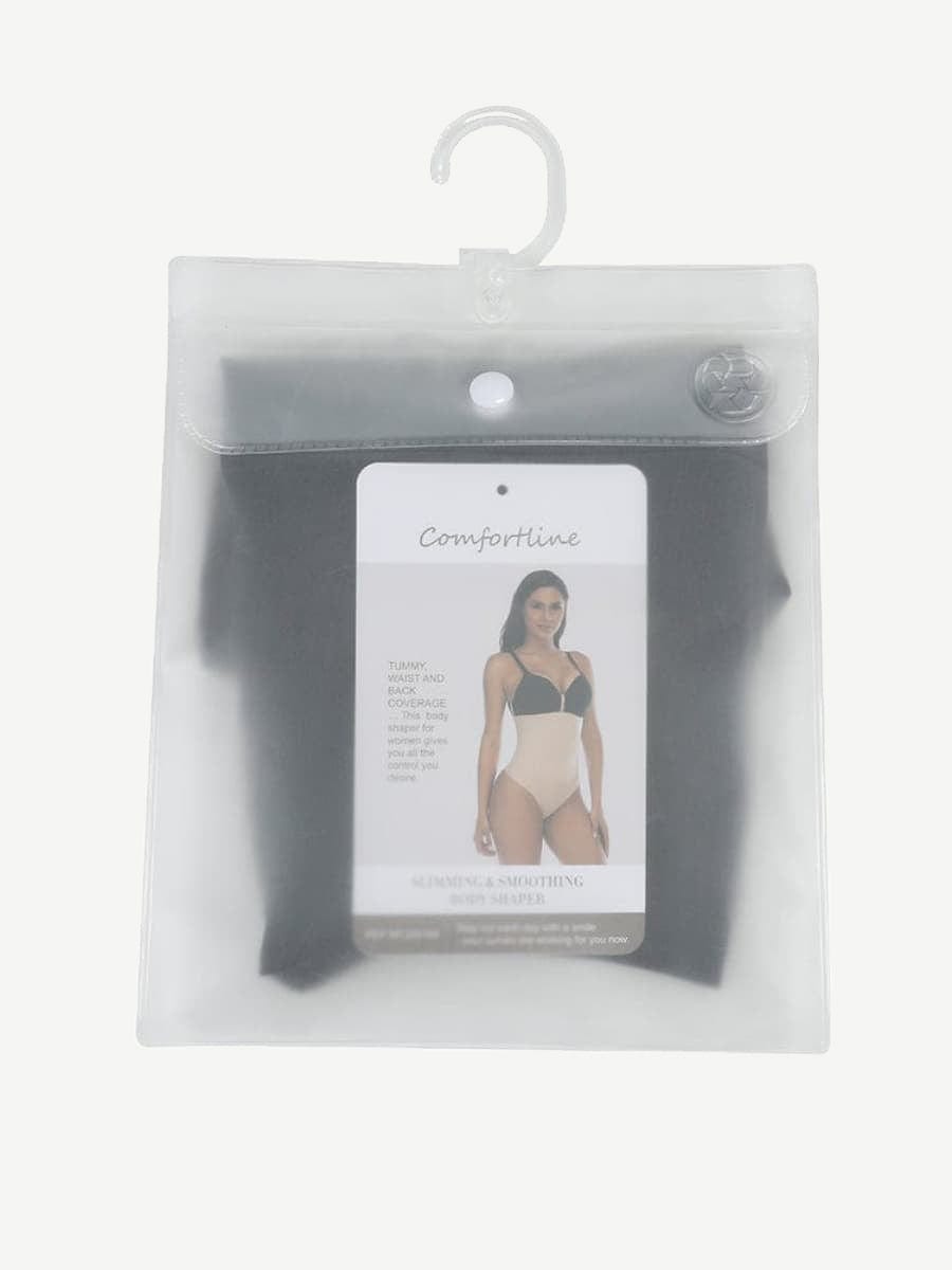 High Elasticity Large Size Tummy Control Panties with Buckle - FirmaHold
