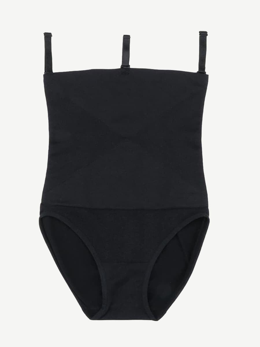 High Elasticity Large Size Tummy Control Panties with Buckle - FirmaHold