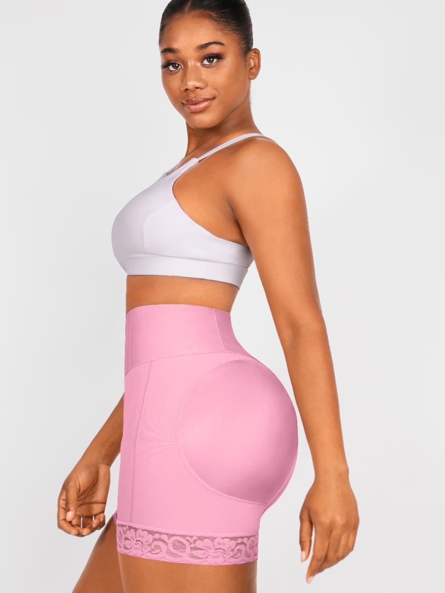 Butt Lifter Tummy Control Mid Thigh Shaper Shorts - FirmaLift