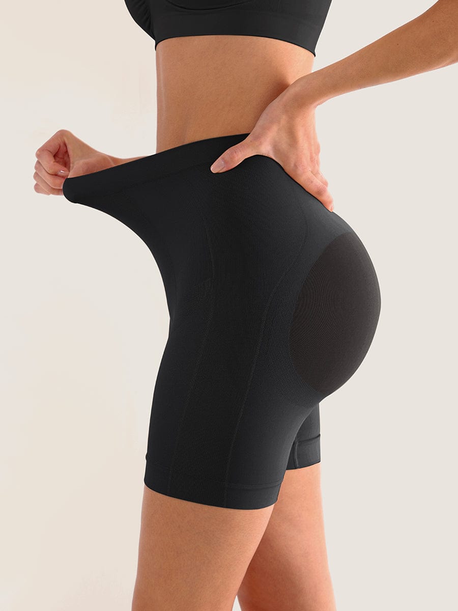 Seamless Slimming Mid-Waist Tummy Control Boyshorts - FirmaLift